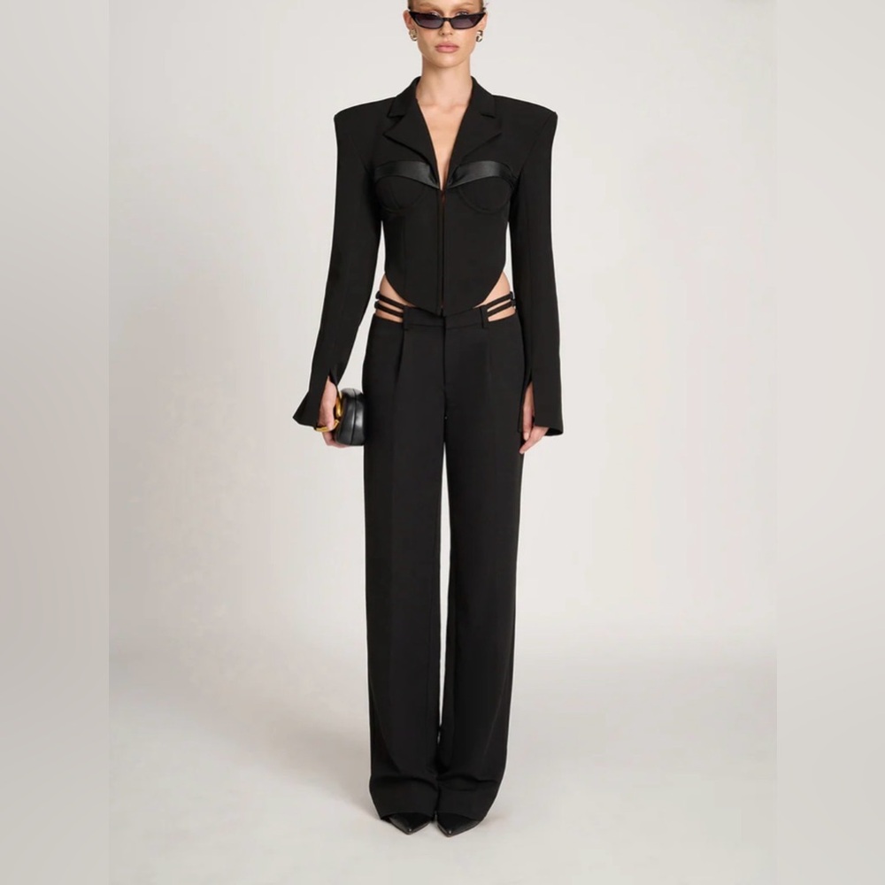 Eliya The Label Jacques Blazer Top NWT Size Small - Picture 2 of 6